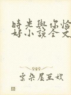 时光与你恰是正好小说全文免费阅读