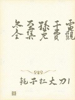 冬至孙千电视剧全集免费观看