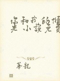 你和我的倾城时光 小说免费封面