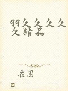 99久久久久久久精品封面