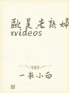 欧美老熟妇sexvideos