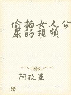 偷拍女人公厕尿尿的视频