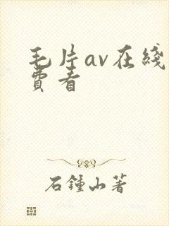 毛片av在线免费看封面