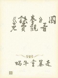 《铁拳》国语版免费观看封面