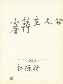 小说主人公李君唐竹封面