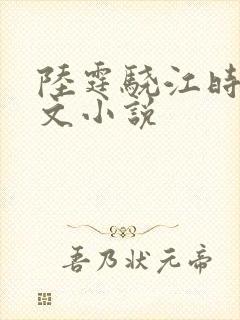 陆霆骁江时薇全文小说