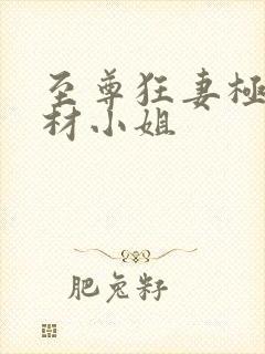 至尊狂妻极品废材小姐