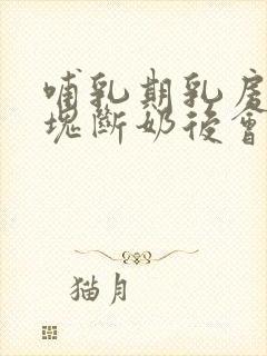 哺乳期乳房有硬块断奶后会消失吗