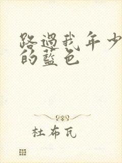 路过我年少时光的蓝色