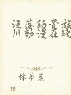 没落的贵族琉璃川动漫在线看免费