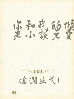 你和我的倾城时光小说免费