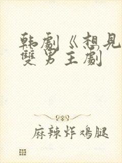 韩剧《想见你》双男主剧