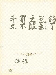 斗罗之我的系统又不服气了最新章