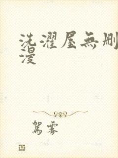 洗濯屋无删减动漫