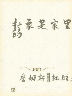 对象是家里安排的封面