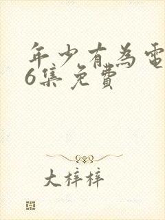 年少有为电视剧6集免费