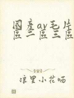 国产av毛片一区二区三区麻豆