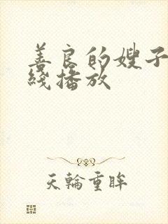 善良的嫂子2在线播放封面