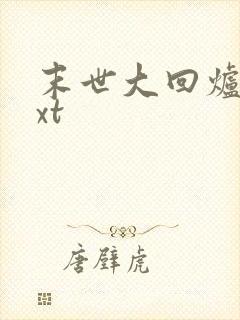 末世大回炉 txt