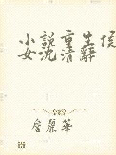 小说重生侯府嫡女沈清辞