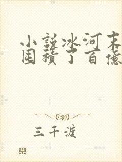 小说冰河末世我囤积了百亿物资