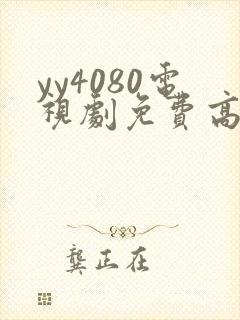yy4080电视剧免费高清在线封面