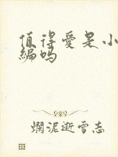 值得爱是小说改编吗