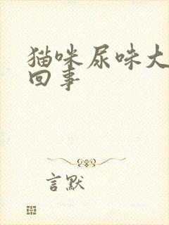 猫咪尿味大怎么回事