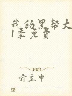 我的黑帮大佬第1季免费