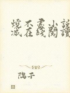 烧不尽小说无删减在线阅读