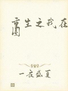 重生之我在娱乐圈