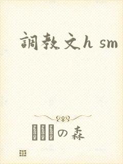 调教文h sm