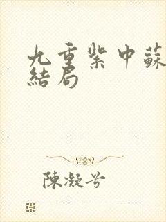 九重紫中苏琰的结局封面