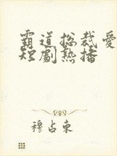霸道总裁爱上我短剧热播