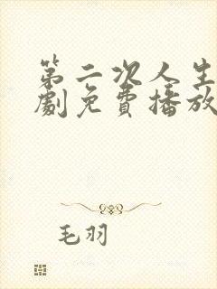 第二次人生电视剧免费播放73集
