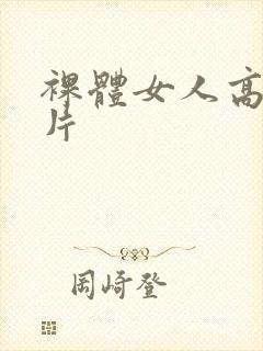裸体女人高清毛片封面