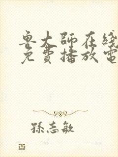鲁大师在线高清免费播放电影封面
