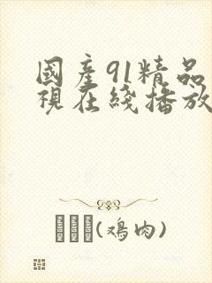 国产91精品影视在线播放