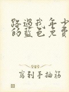 路过我年少时光的蓝色免费