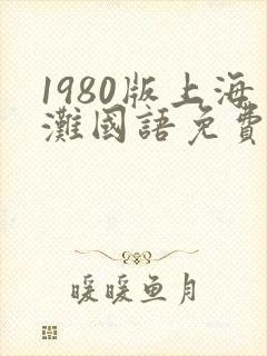 1980版上海滩国语免费观看