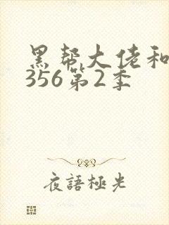 黑帮大佬和我的356第2季