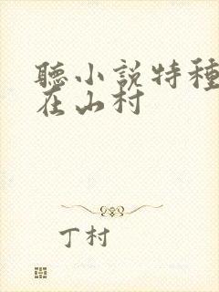 听小说特种兵王在山村