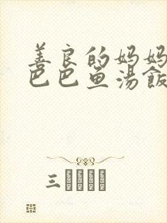 善良的妈妈中字巴巴鱼汤饭