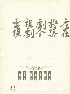 电视剧将夜2电视剧全集在线观看免费高清封面