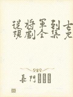 从将军到士兵电视剧全集免费观看