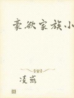 豪欲家族小说