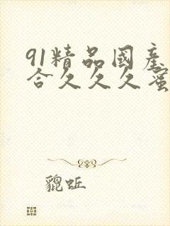 91精品国产综合久久久蜜臀九色