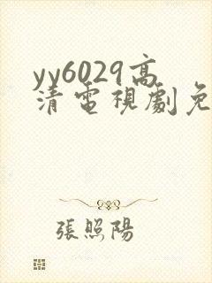yy6029高清电视剧免费观看