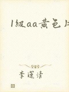 1级aa黄色片