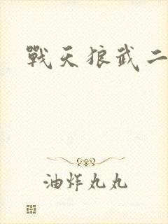战天狼武二哥